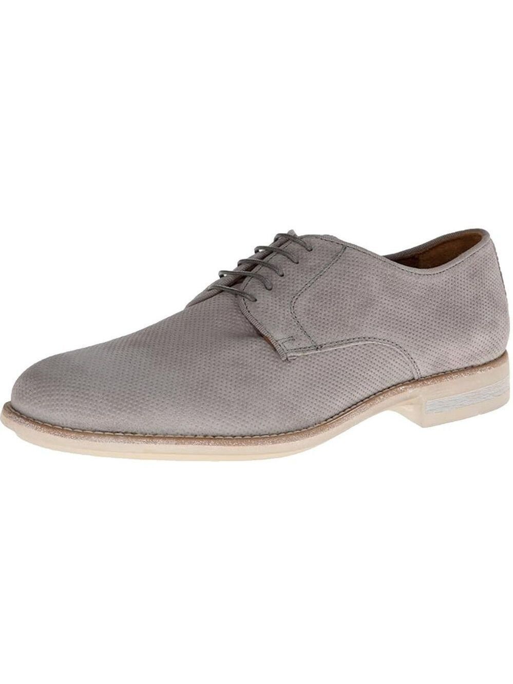 Kenneth Cole New York Mens RIGHT TIME Oxfords Size 13 Gray Suede